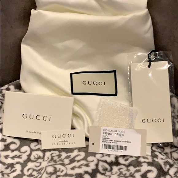 Gucci Apollo Trap. Chevron GG shoulder bag - Picture 3 of 8